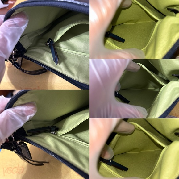 Coach Patent Leather Swingback Pleated Crossbody Bag - “Runtiya” - Picture 16 of 16